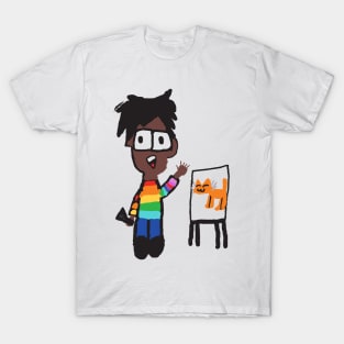 Rainbow Artist T-Shirt